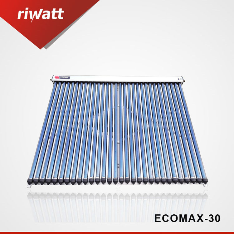 30 tubes heat pipe solar collector overview