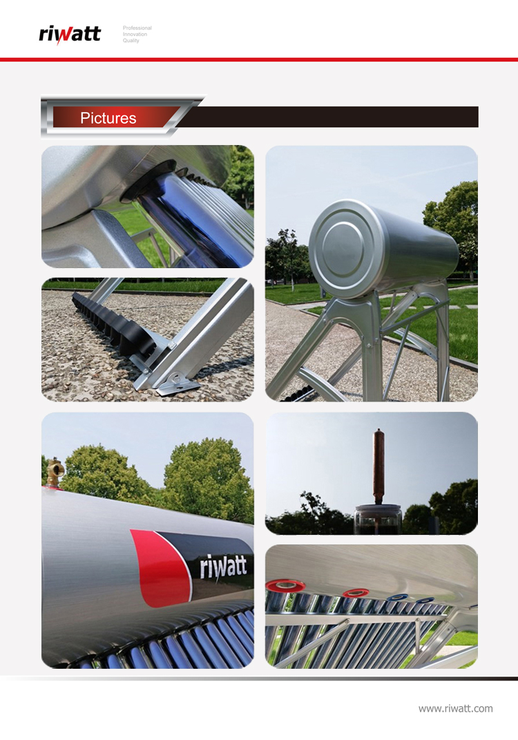 solar water heater installation