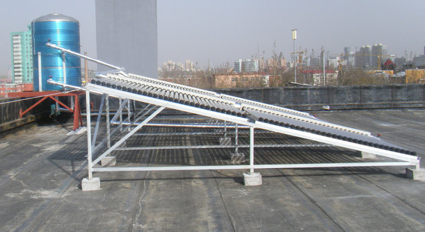 2000L non pressure solar water heater for hotel in Hainan,