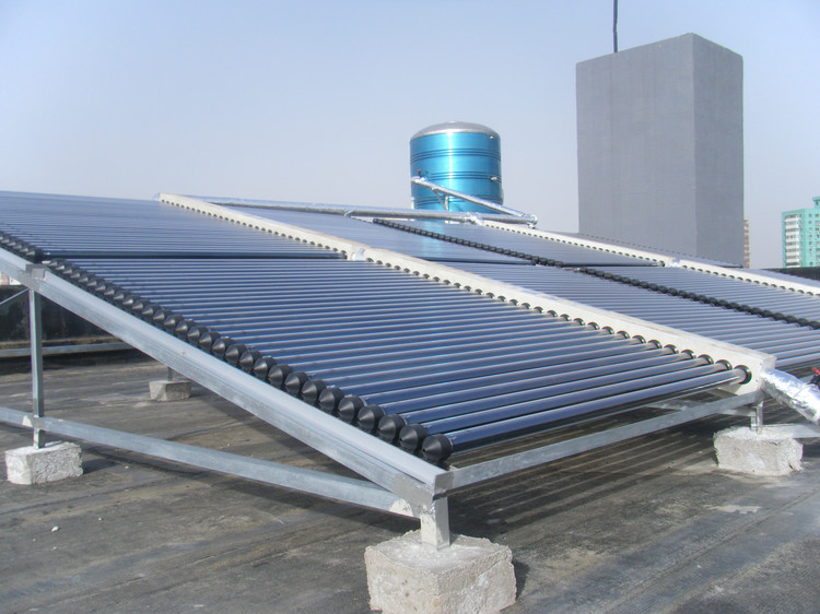 2000L solar hot water heating system