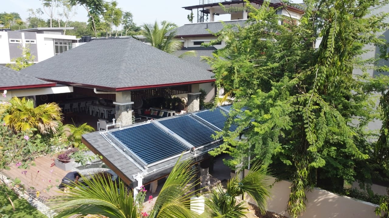 316l stainless steel solar collector
