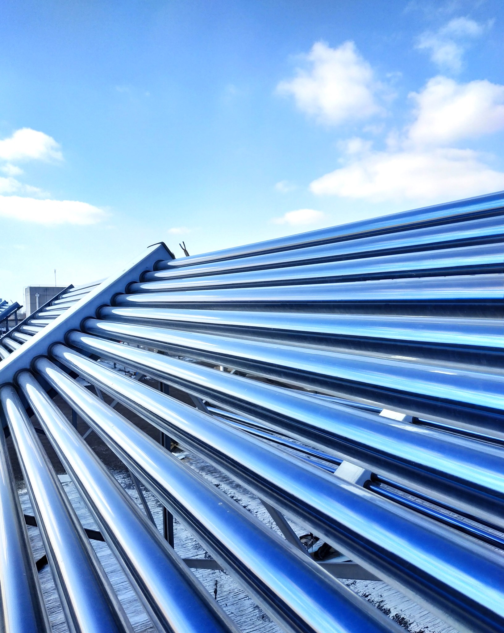 50 tubes solar collector