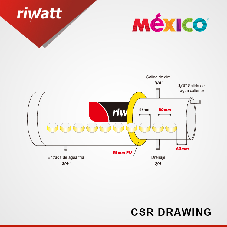 calentadoragua solar tubos al vacio