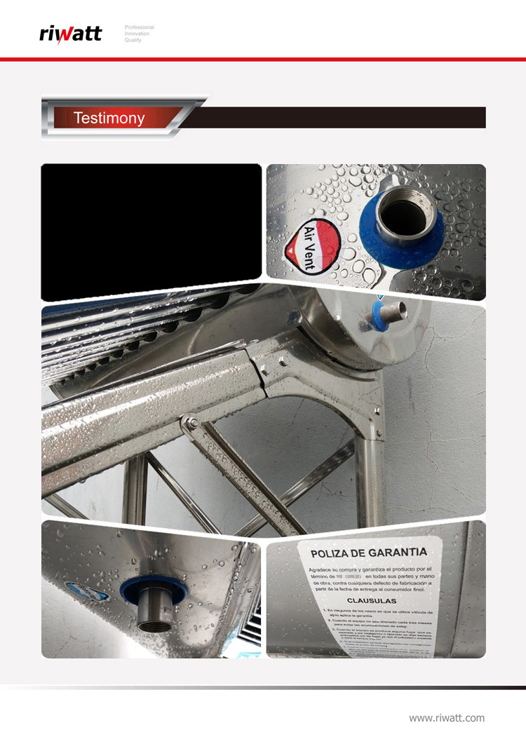 Non-Pressure Solar Water Heater