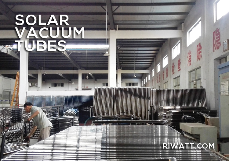 fábrica de tubos de vacío de calentador de agua solar de china
