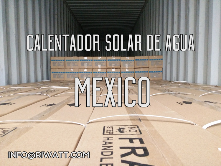 embalaje del tubo de vacío del calentador de agua solar