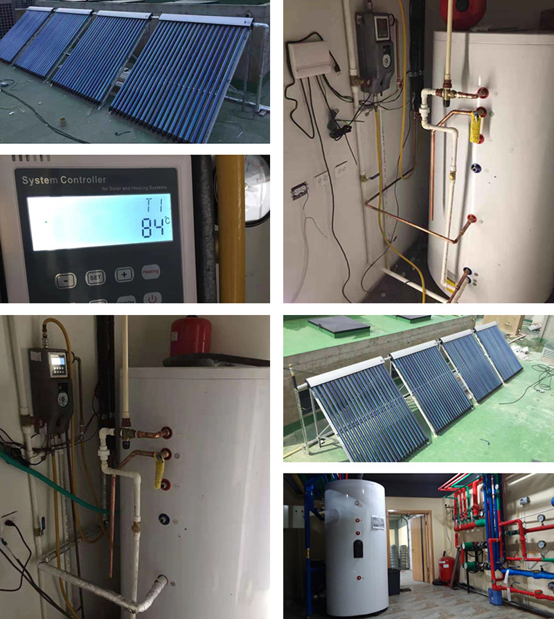 hot water solar system 800l