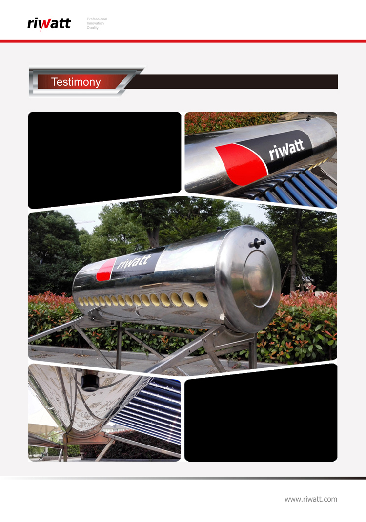  calentador solar tira agua por el jarro de aire