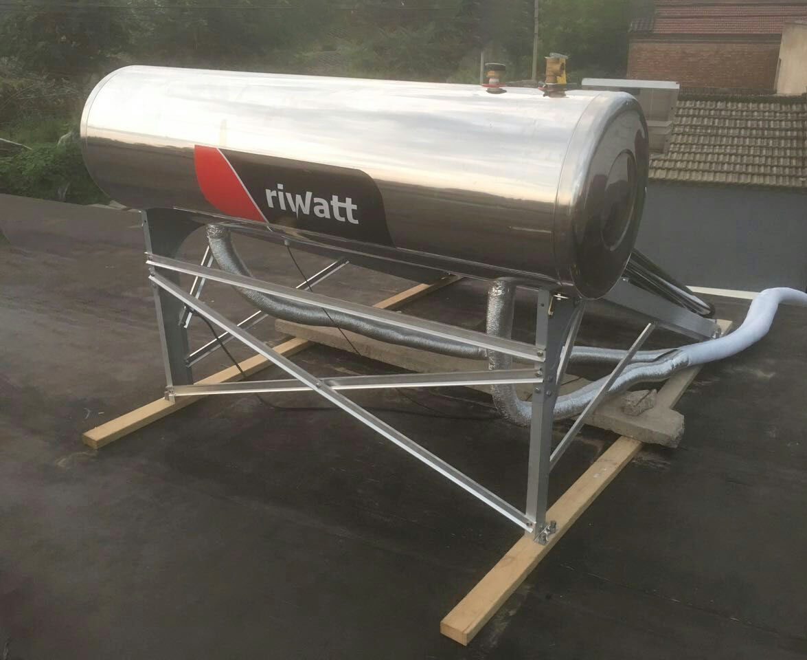 nitegrated stainless steel heat pipe high pressure solar geysers