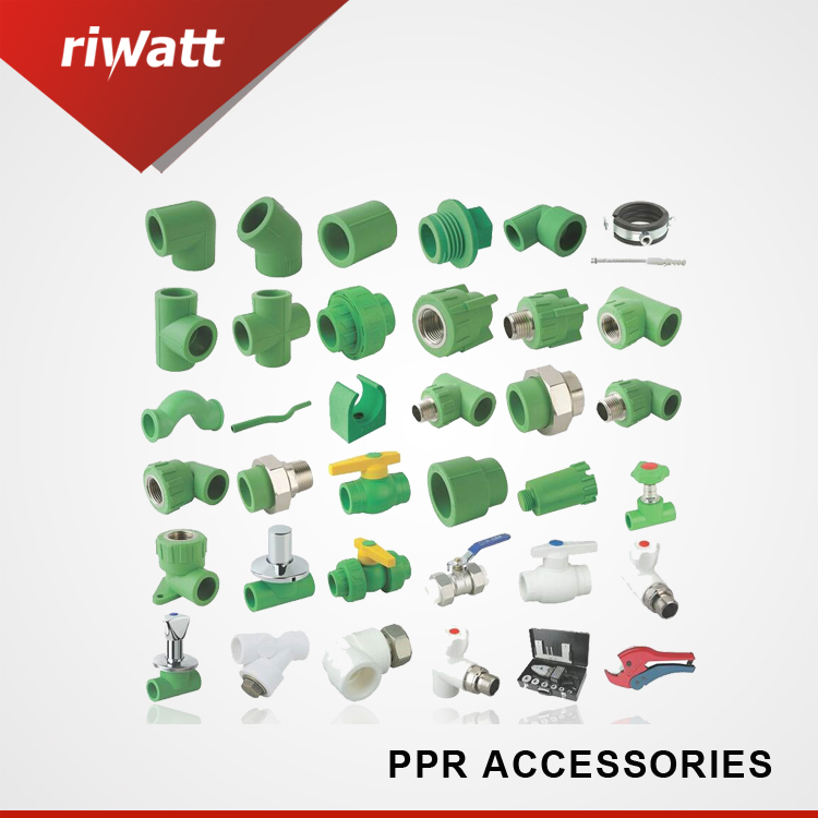 Calentador de agua solar Tubería y accesorios PPR