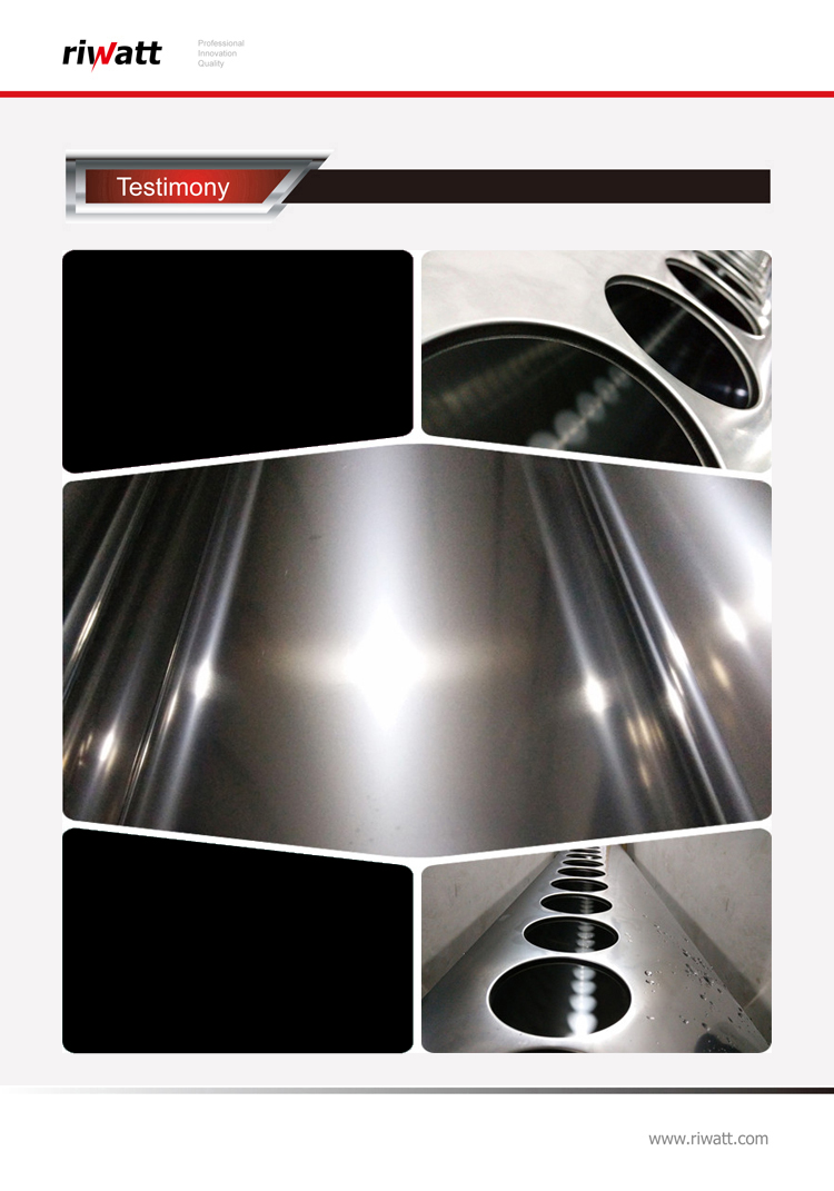 Tanque de acero inoxidable para calentador de agua solar no presurizado