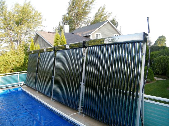 swimming pool solar collector