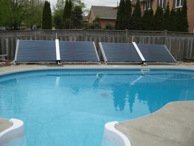 swimming pool solar heating butterfly solar collector 