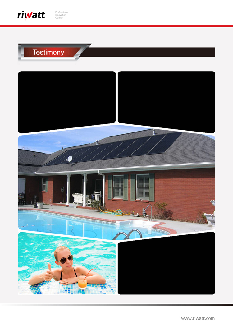 swimming pool solar system testimonial