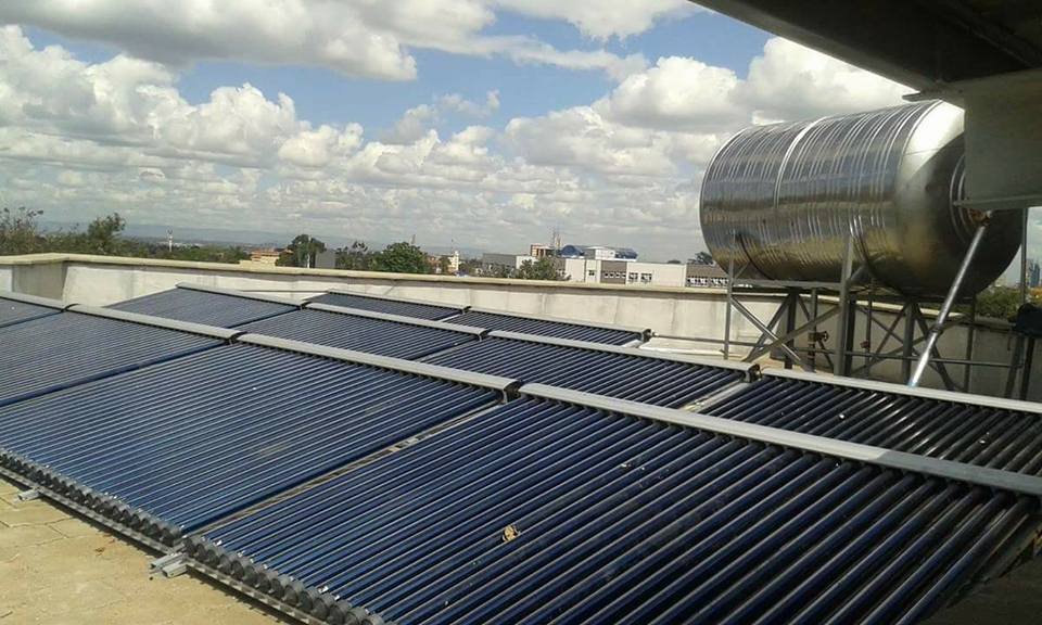 3000ltrs solar hot water system