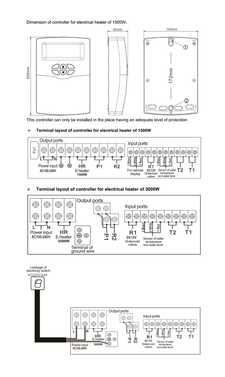 sr501 controller