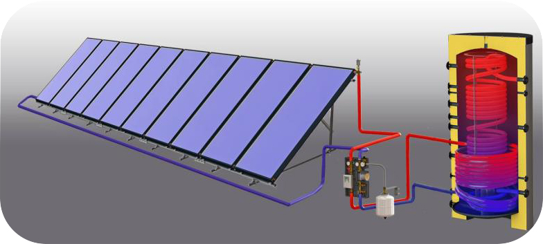 flat-panel-solar-heater