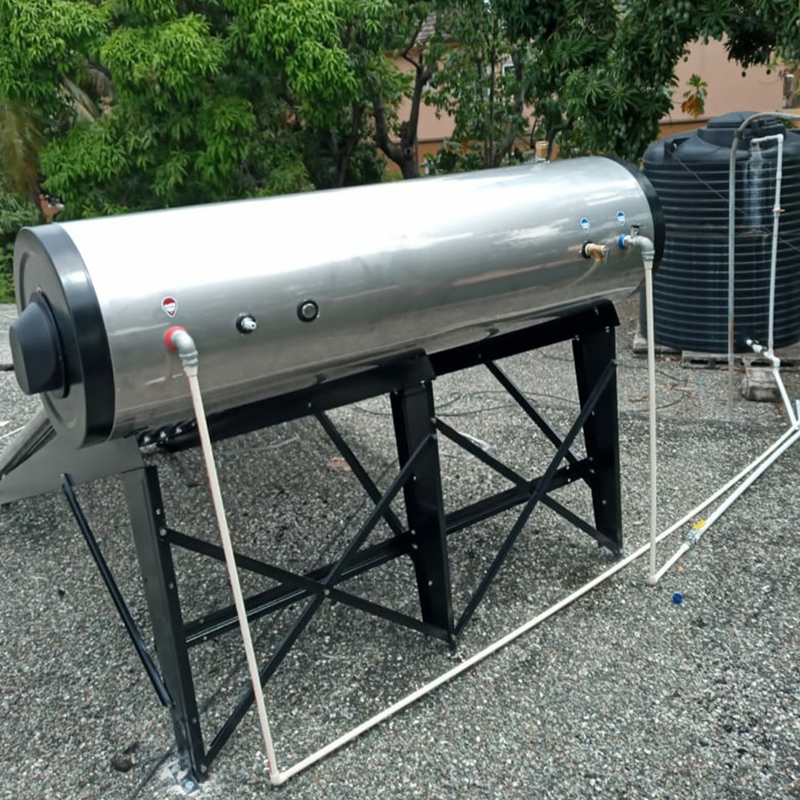 pressurized evacuated tubes solar water heater
