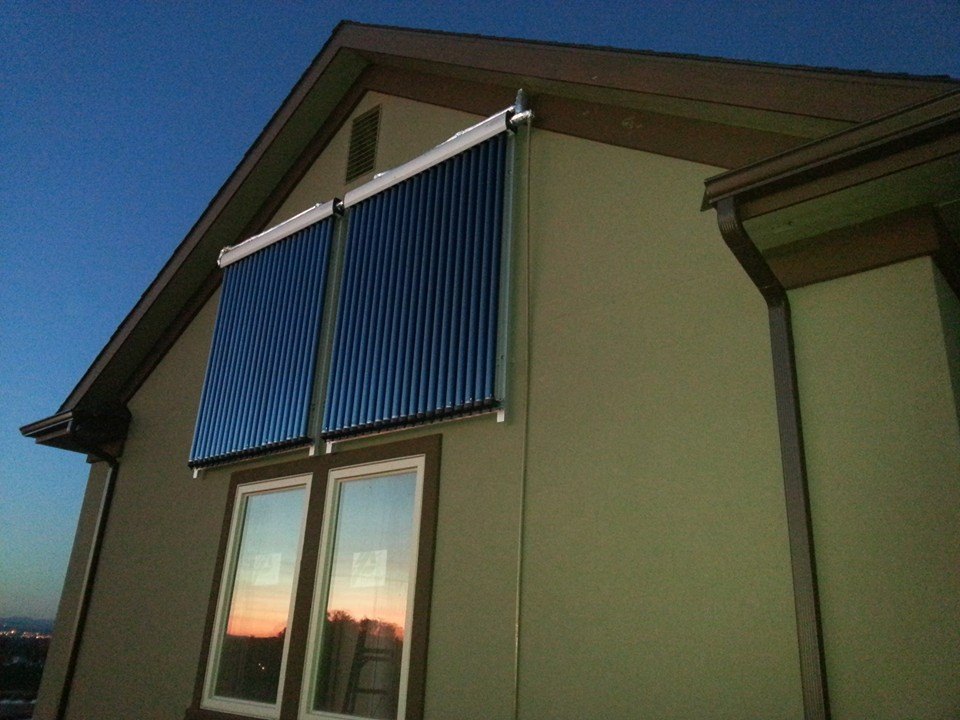 solar collector air conditioning