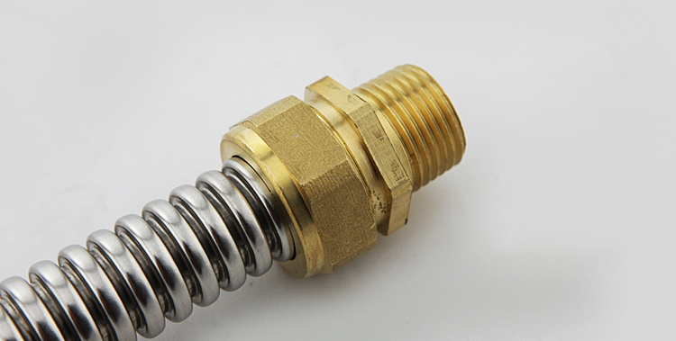 solar hose with copper connector
