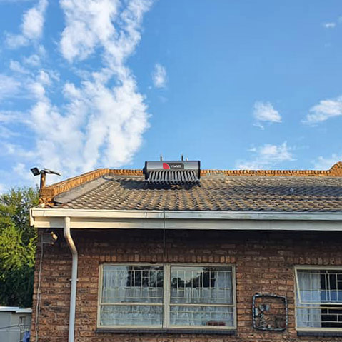 solar panel water heater