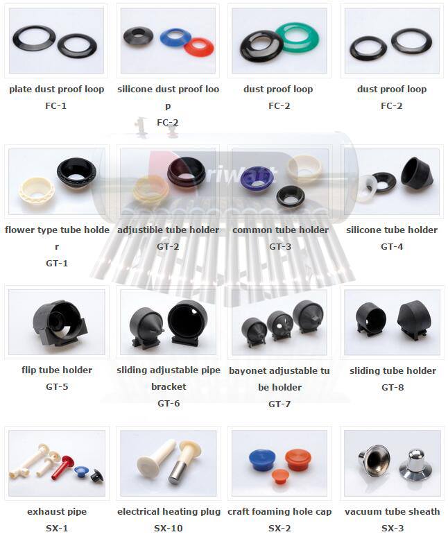 solar water heater silicon ring rubber tube holders