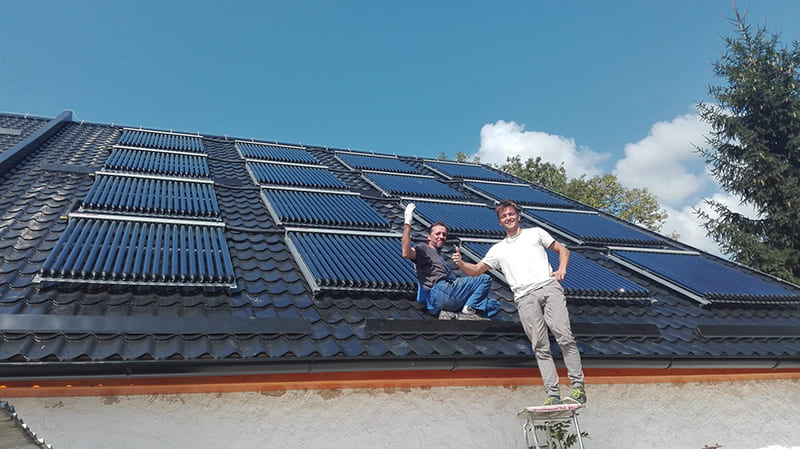 heat pipe solar collectors