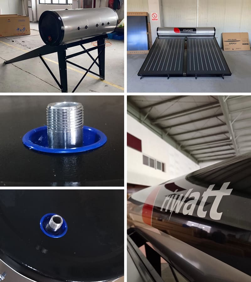 300L flat plate solar geysers