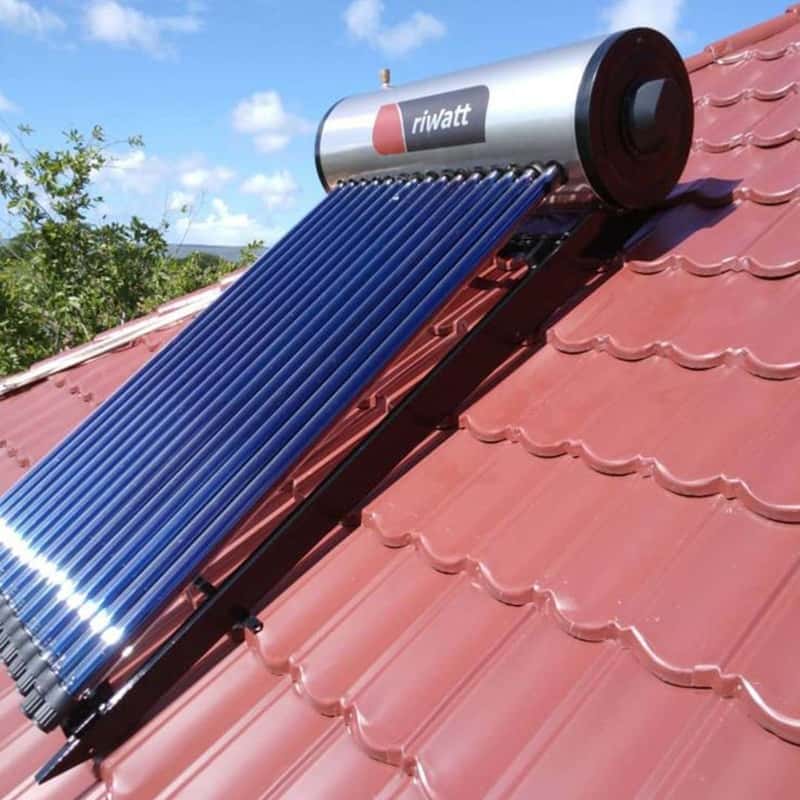 diy solar water heater