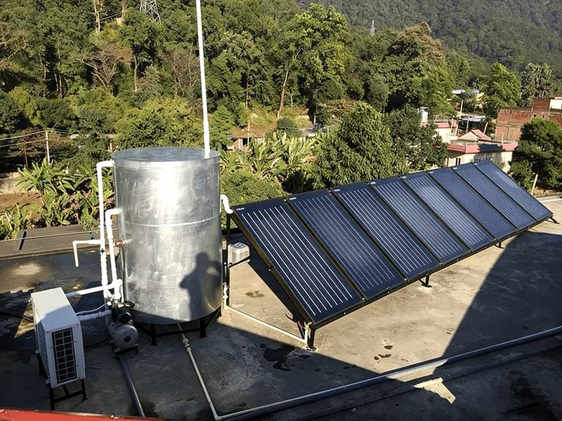 flat panel 1000L solar water heaters