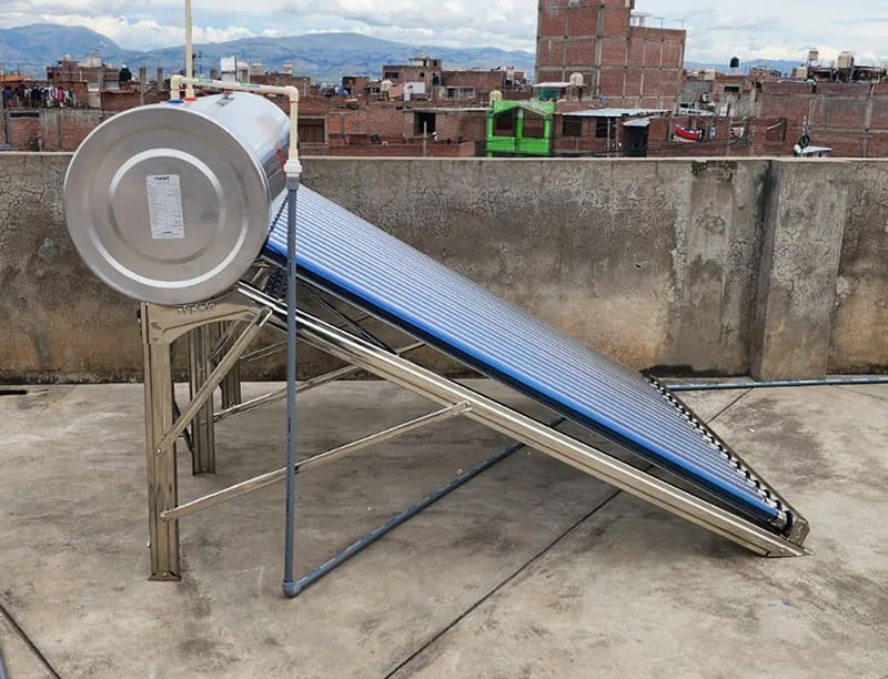 high quality solar panel hot water heater 200Liters for peru market