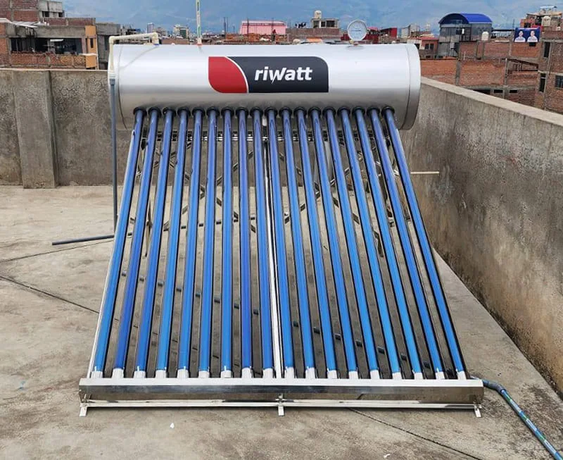 peru solar panel hot water heater