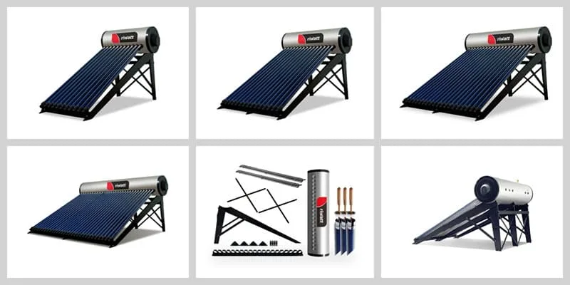 solar power water heating price
