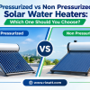 Pressurized vs Non Pressurized Solar Water Heaters: Which One Should You Choose?